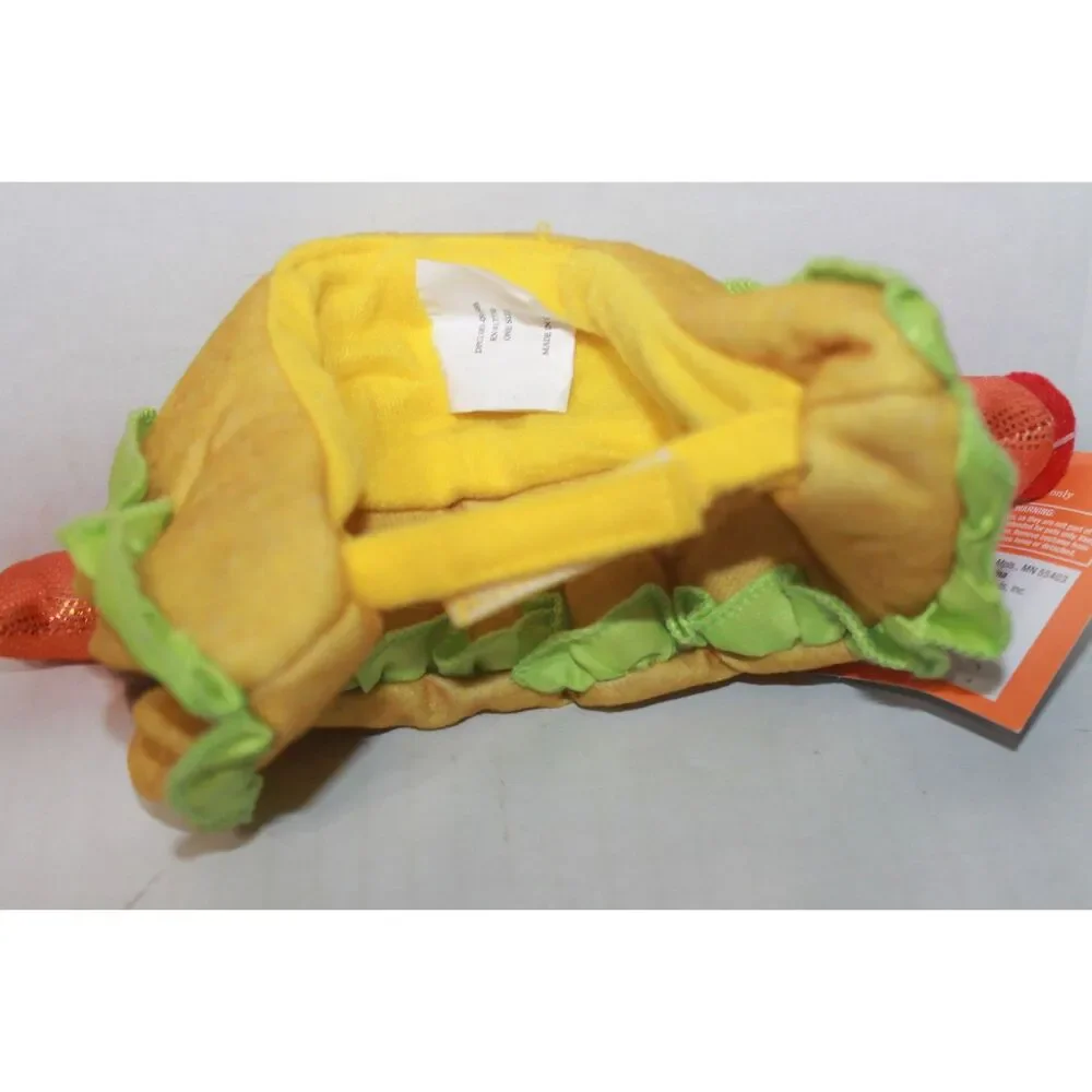 Hyde and EEK Boutique Cat Red Metallic Crab Hat & Orange Fish Taco Hat Costume